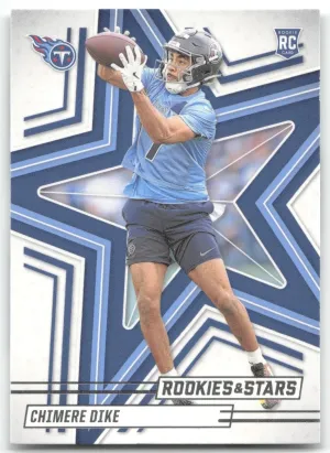 Chimere Dike Rookie 2025 Panini Rookies & Stars Tennessee Titans