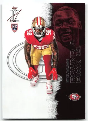 Mykel Williams Rookie 2025 Topps Signature Class San Francisco 49ers