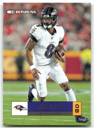 Lamar Jackson 2025 Donruss Retro 2005 Baltimore Ravens