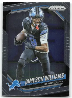 Jameson Williams 2025 Panini Prizm Detroit Lions