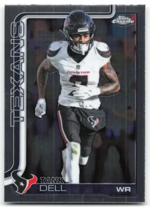 Tank Dell 2025 Topps Chrome Houston Texans