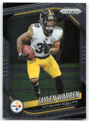 Jaylen Warren 2025 Panini Prizm Pittsburgh Steelers