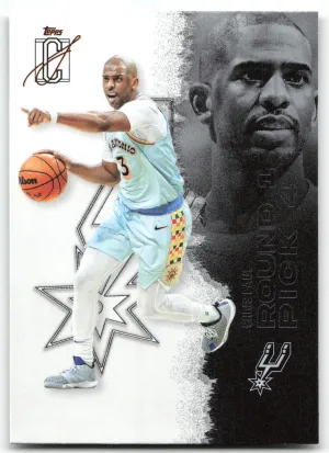 Chris Paul 2025-26 Topps Signature Class San Antonio Spurs