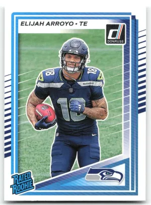 Elijah Arroyo RC 2025 Donruss Seattle Seahawks