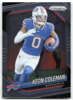 Keon Coleman 2025 Panini Prizm Buffalo Bills