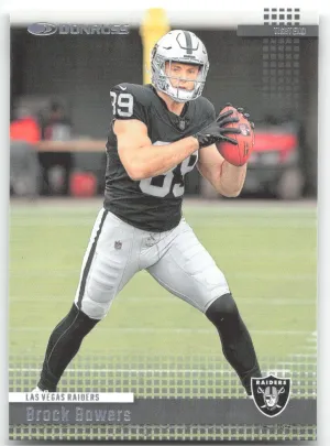 Brock Bowers 2024 Donruss Retro 2004 Las Vegas Raiders