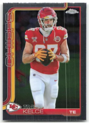 Travis Kelce 2025 Topps Chrome Kansas City Chiefs