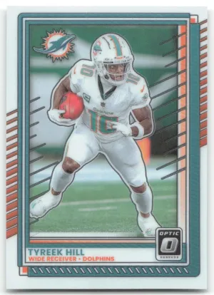 Tyreek Hill 2025 Donruss Optic Miami Dolphins