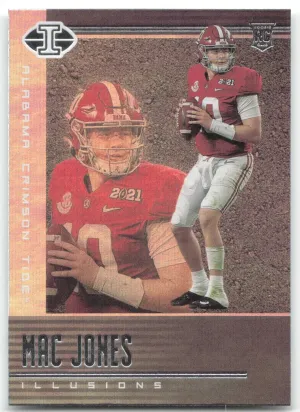 Mac Jones 2021 Panini Chronicles Draft Picks Bronze Alabama Crimson Tide