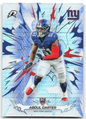Abdul Carter 2025 Topps Resurgence Prism Refractor New York Giants