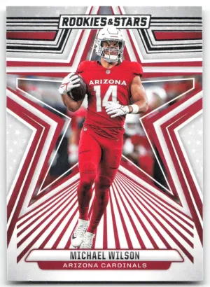 Michael Wilson 2024 Panini Rookies & Stars Arizona Cardinals