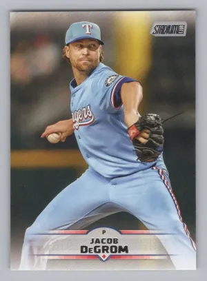 Jacob DeGrom 2025 Stadium Club Texas Rangers