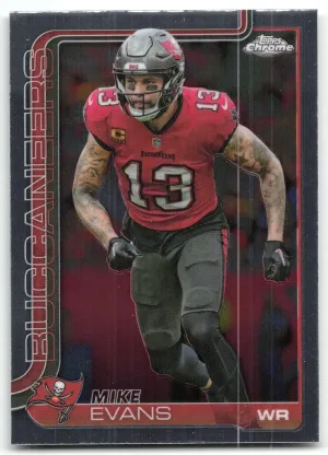 Mike Evans 2025 Topps Chrome Tampa Bay Buccaneers