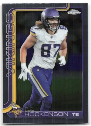T.J. Hockenson 2025 Topps Chrome Minnesota Vikings