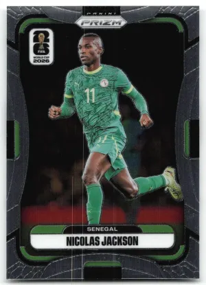 Nicolas Jackson 2026 Panini Prizm FIFA World Cup Senegal