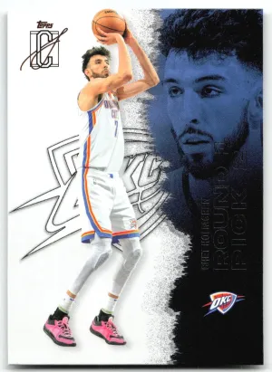 Chet Holmgren 2025-26 Topps Signature Class Oklahoma City Thunder