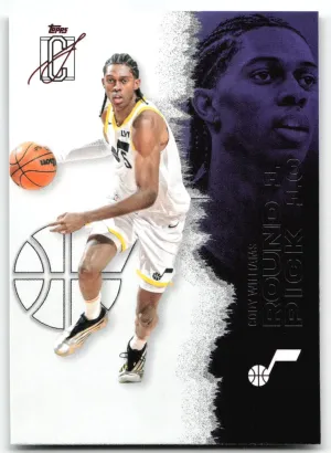 Cody Williams 2025-26 Topps Signature Class Utah Jazz