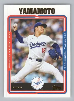 Yoshinobu Yamamoto 2025 Topps Archives Los Angeles Dodgers