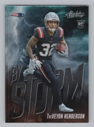 TreVeyon Henderson RC 2025 Panini Absolute By Storm Patriots