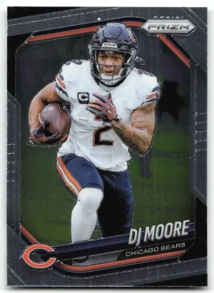 DJ Moore 2025 Panini Prizm Chicago Bears