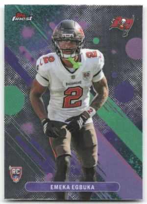 Emeka Egbuka Rookie 2025 Finest Tampa Bay Buccaneers