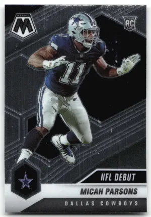 Micah Parsons Rookie 2021 Panini Mosaic Dallas Cowboys