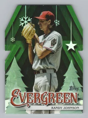 Randy Johnson 2025 Topps Holiday Evergreen Arizona Diamondbacks
