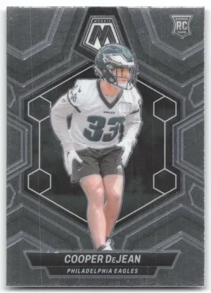 Cooper DeJean Rookie 2024 Panini Mosaic Philadelphia Eagles