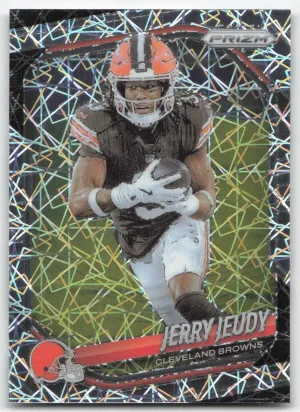 Jerry Jeudy 2025 Panini Prizm Lazer Browns