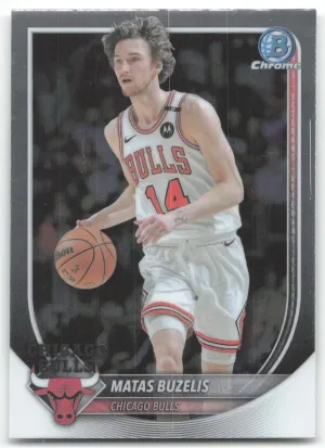 Matas Buzelis 2025-26 Bowman Chrome Chicago Bulls