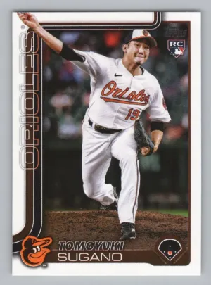 Tomoyuki Sugano Rookie 2025 Topps Baltimore Orioles