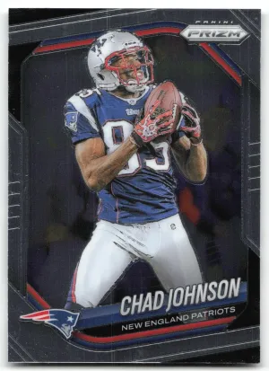 Chad Johnson 2025 Panini Prizm New England Patriots