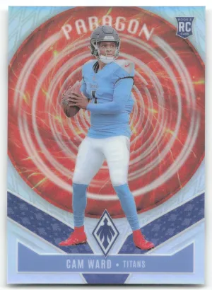 Cam Ward 2025 Panini Phoenix Paragon Tennessee Titans