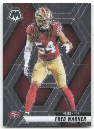 Fred Warner 2025 Panini Mosaic San Francisco 49ers