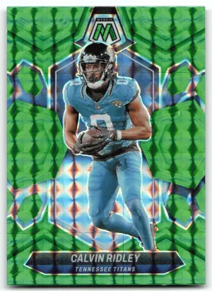 Calvin Ridley 2024 Panini Mosaic Mosaic Green Titans