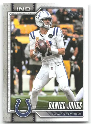 Daniel Jones 2026 Topps Flagship Indianapolis Colts