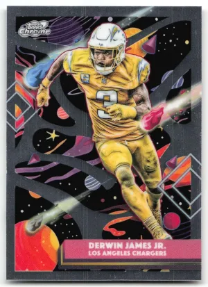 Derwin James 2025 Topps Chrome Cosmic Los Angeles Chargers