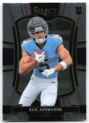 Elic Ayomanor Rookie 2025 Panini Select Tennessee Titans