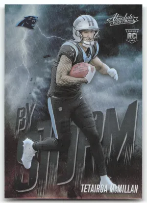 Tetairoa McMillan Rookie 2025 Panini Absolute By Storm Carolina Panthers