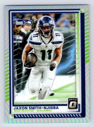 Jaxon Smith-Njigba 2025 Donruss Optic Holo Seattle Seahawks