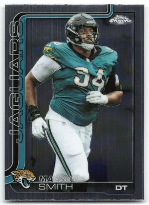 Maason Smith 2025 Topps Chrome Jacksonville Jaguars