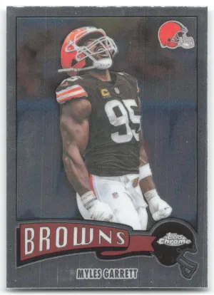 Myles Garrett 2025 Topps Chrome 1975 Topps Browns
