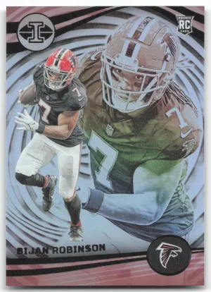 Bijan Robinson Rookie 2023 Panini Illusions Atlanta Falcons