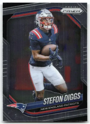 Stefon Diggs 2025 Panini Prizm New England Patriots