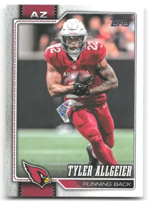 Tyler Allgeier 2026 Topps Flagship Arizona Cardinals