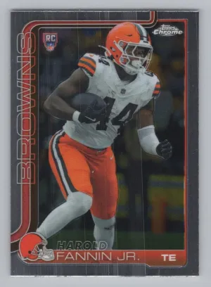 Harold Fannin Jr. Rookie 2025 Topps Chrome Cleveland Browns