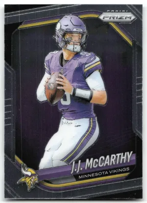 J.J. McCarthy 2025 Panini Prizm Minnesota Vikings