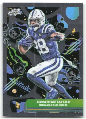 Jonathan Taylor 2025 Topps Chrome Cosmic Indianapolis Colts