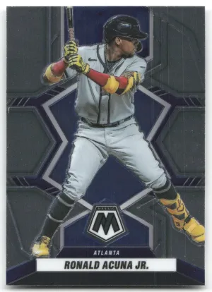 Ronald Acuna Jr. 2022 Panini Mosaic Atlanta Braves