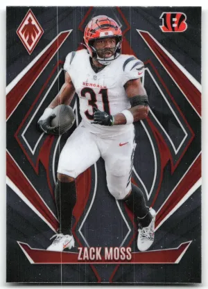 Zack Moss 2024 Panini Phoenix Cincinnati Bengals